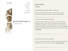 Tablet Screenshot of gasztroenterologia.eu